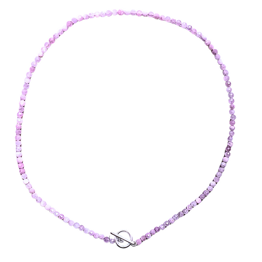 KUNZITE TOGGLE NECKLACE