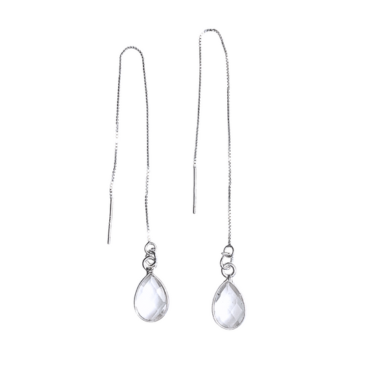 WHITE QUARTZ THREADERS