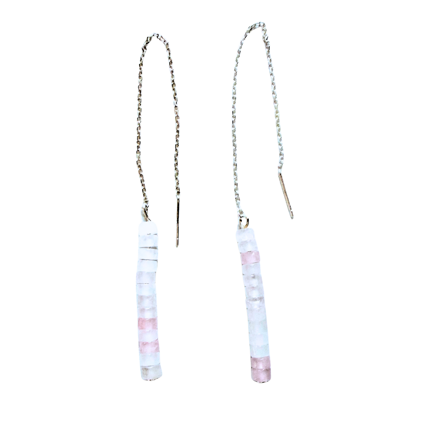 ROSE QUARTZ THREADERS