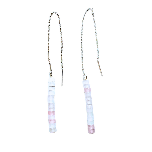 ROSE QUARTZ THREADERS