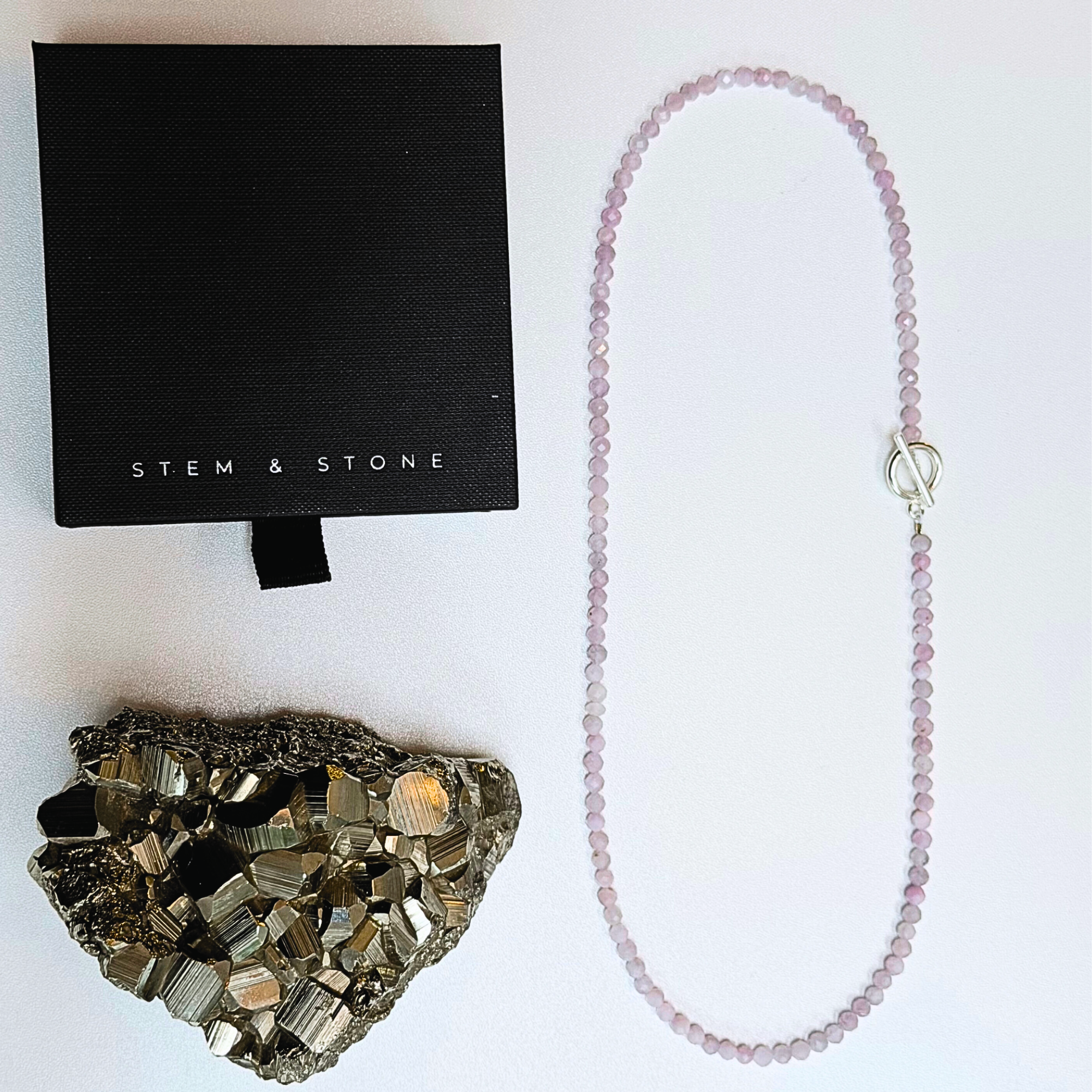 Kunzite Toggle Necklace - My Store