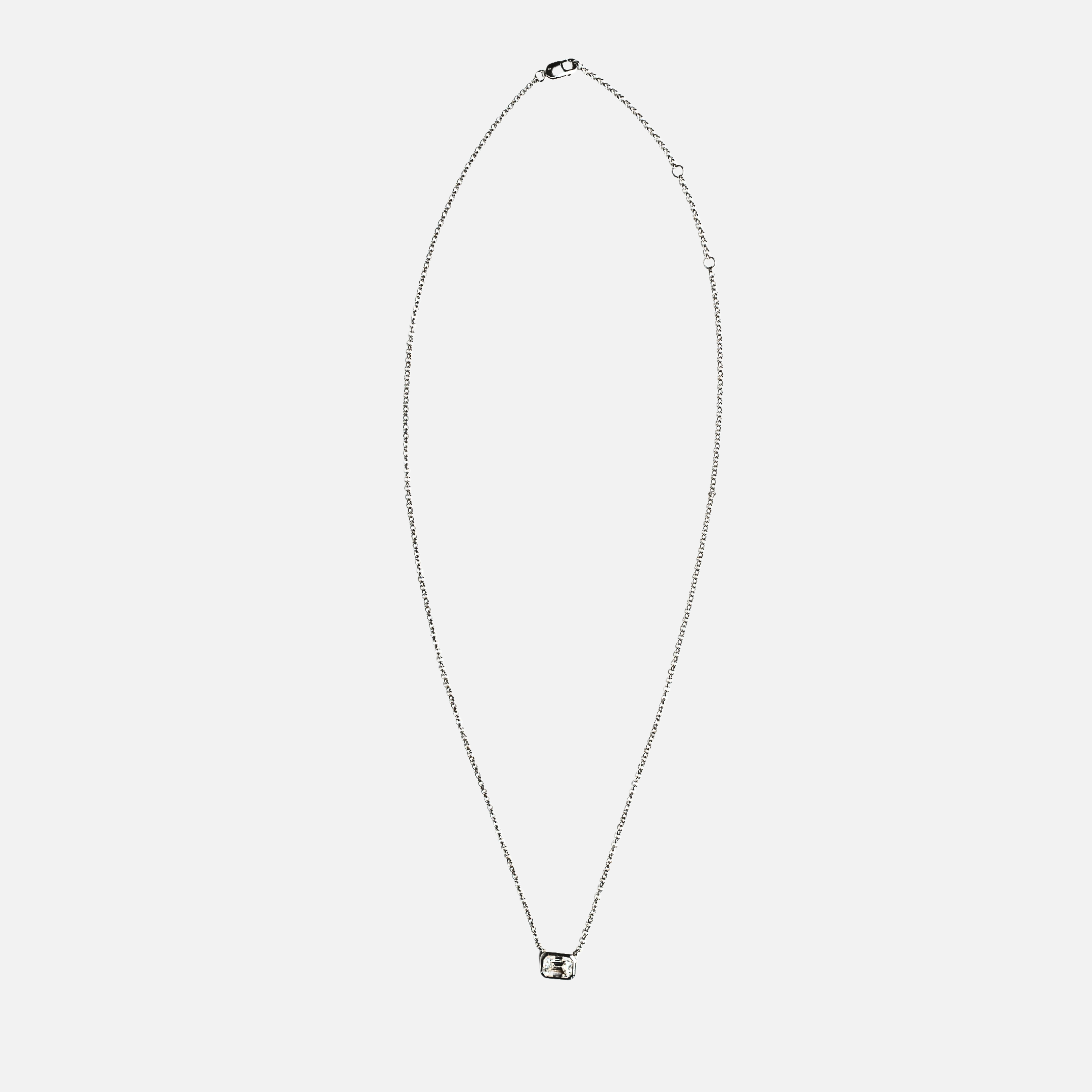 Moissanite One Stone Necklace - My Store