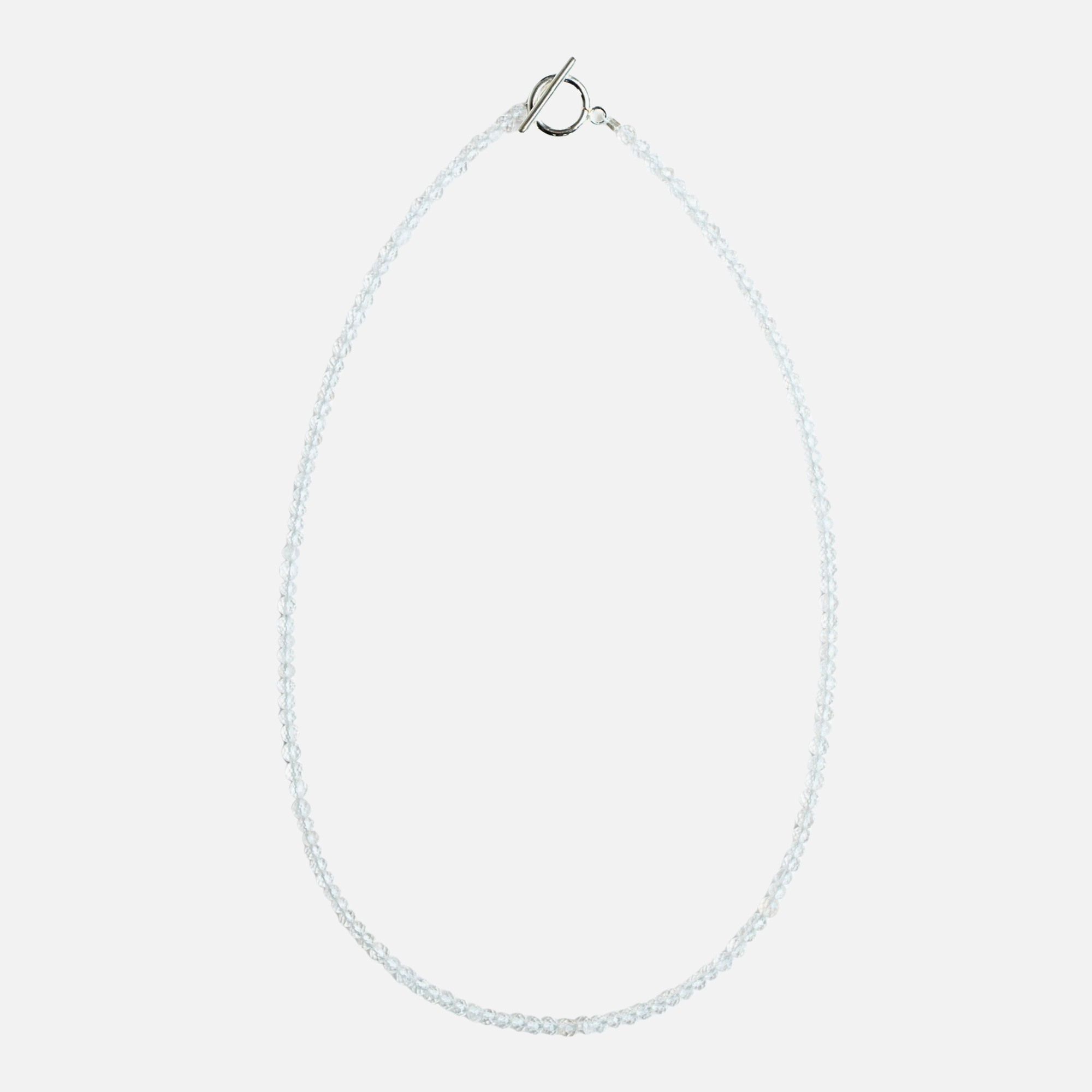 WHITE QUARTZ TOGGLE NECKLACE - My Store