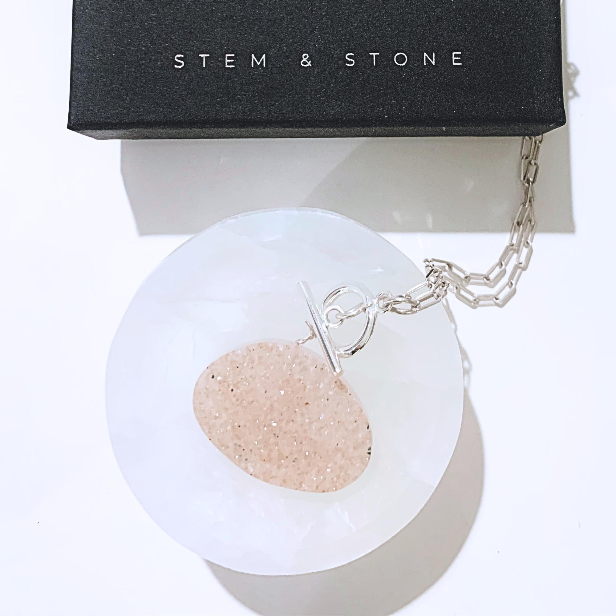 Brazilian Agate Toggle Necklace - My Store