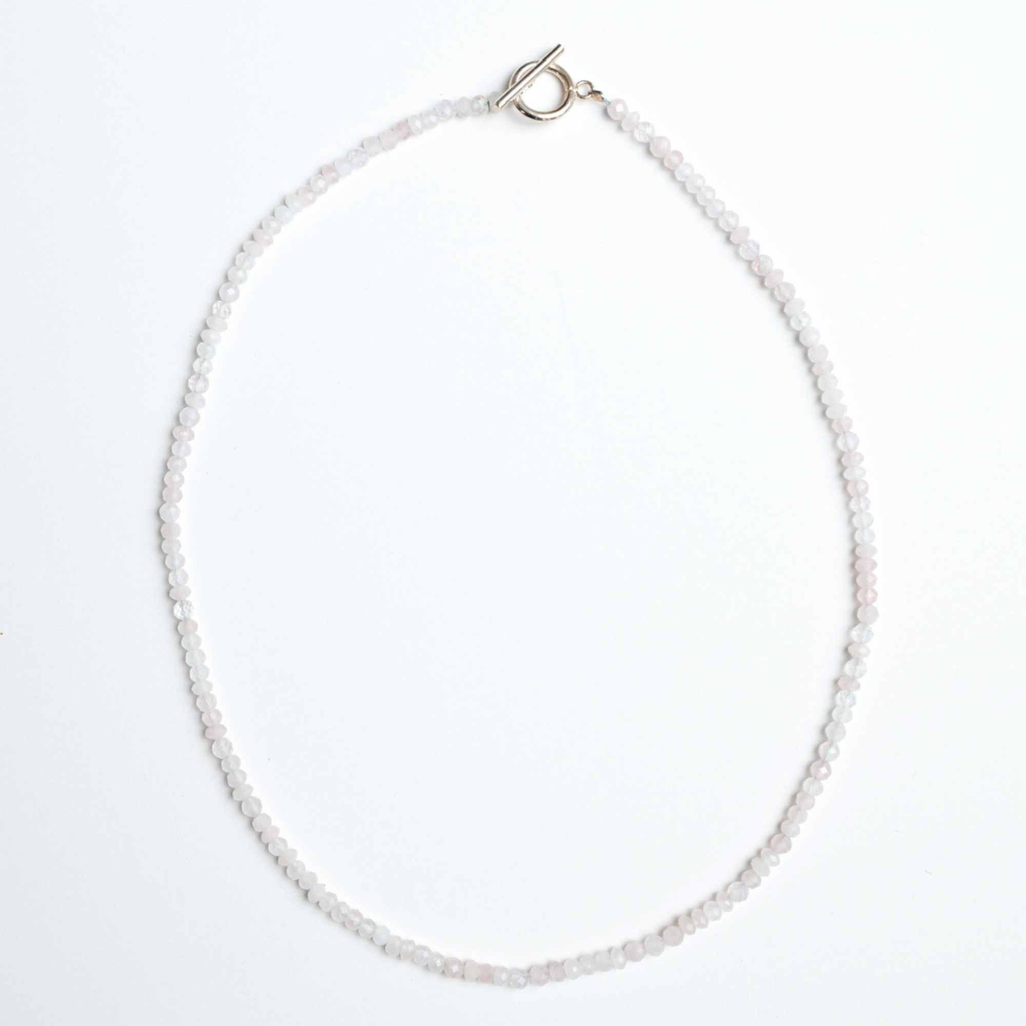 ROSE QUARTZ TOGGLE NECKLACE - My Store