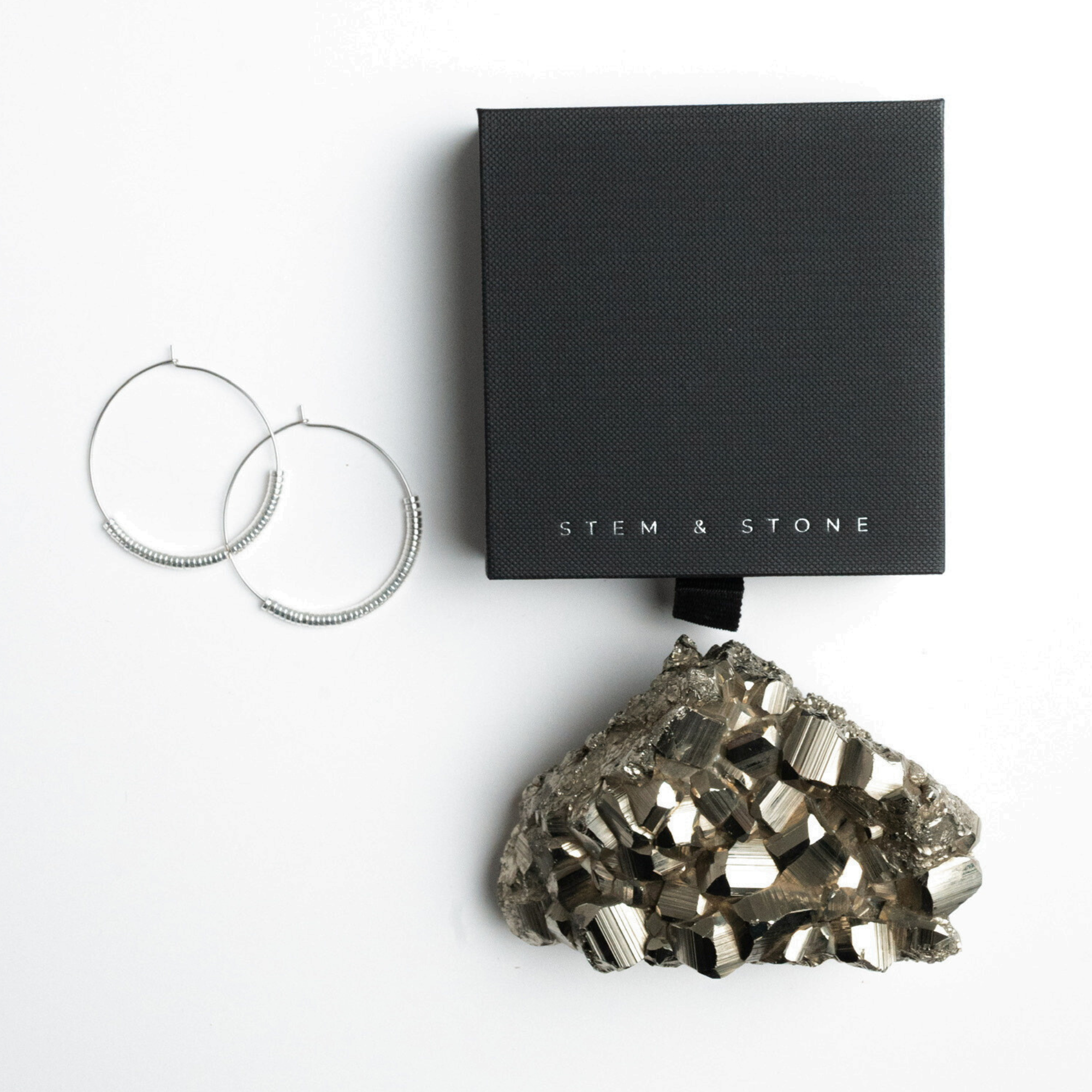 HEMATITE HOOPS - My Store